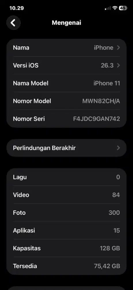 ip 11 inter ram 128 full set mulus