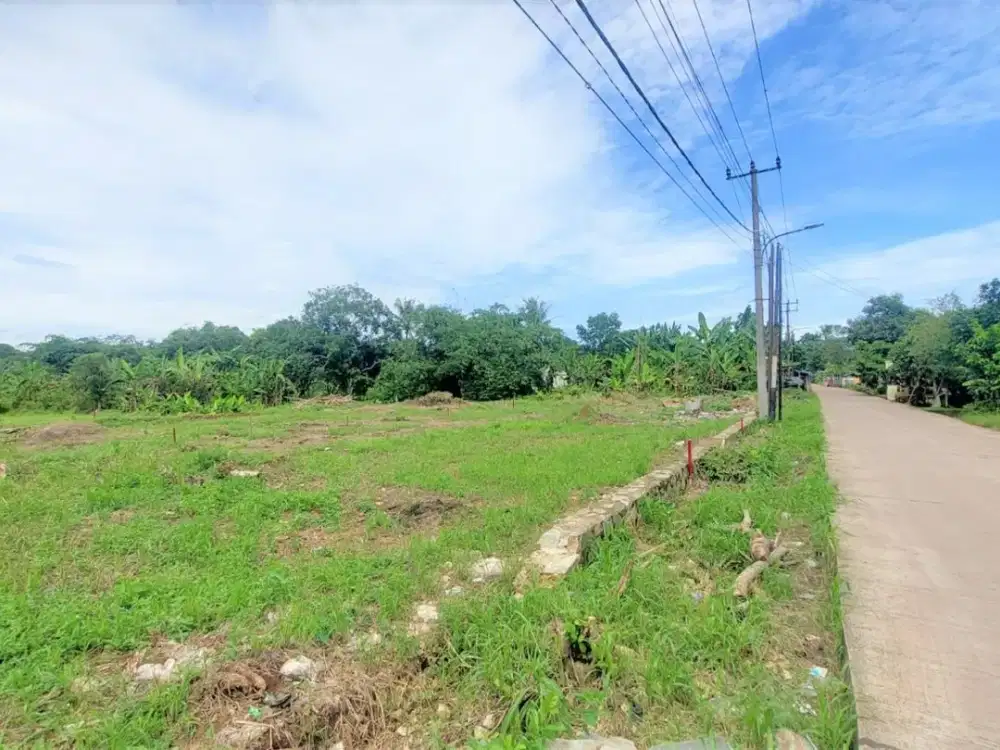 Dijual Tanah Kavling SHM, 10 Menit Stasiun Jatake BSD