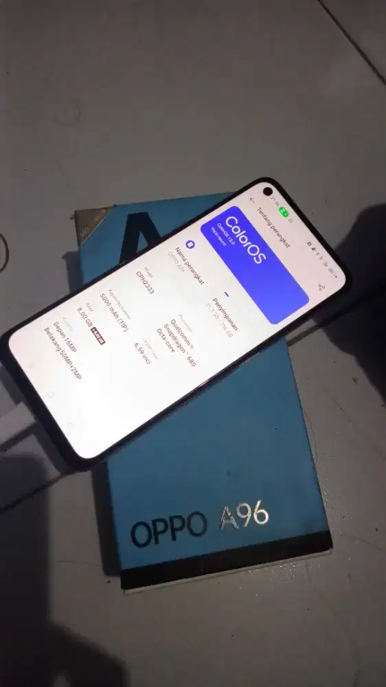 Oppo a96 ram 8/128