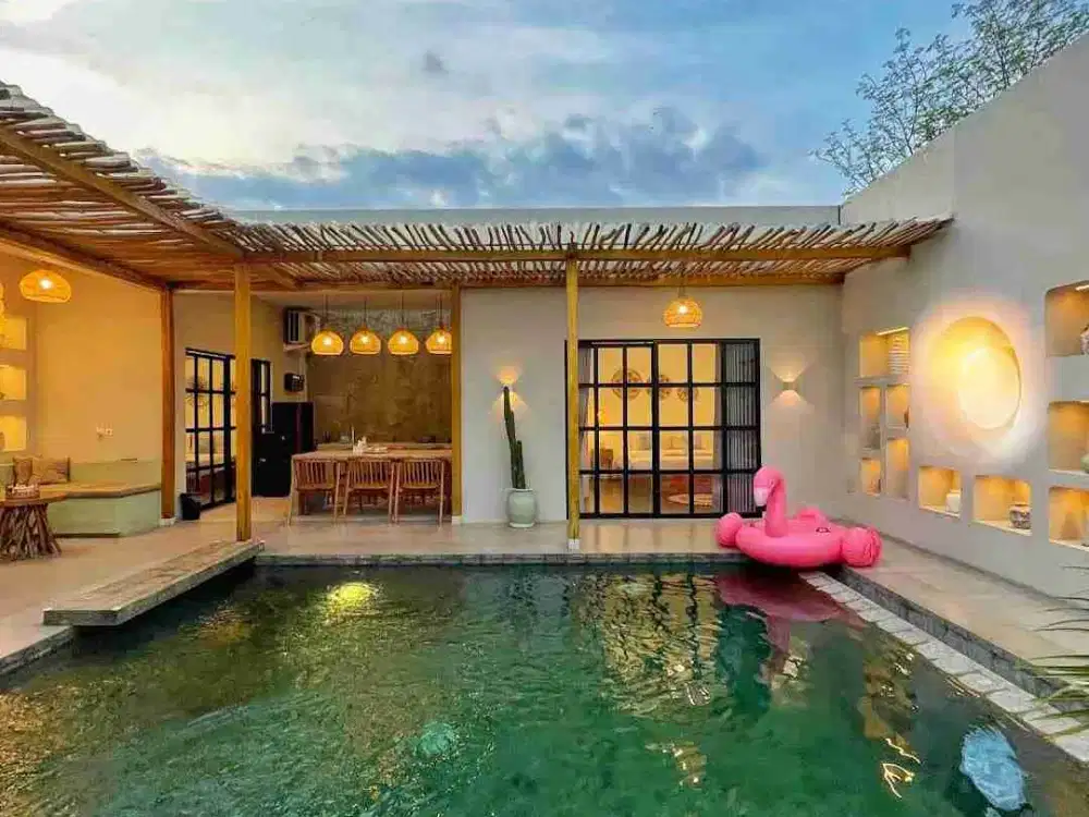 Jual Rumah Villa Modern Palagan Jogja Dekat Hyatt Private Pool SHM