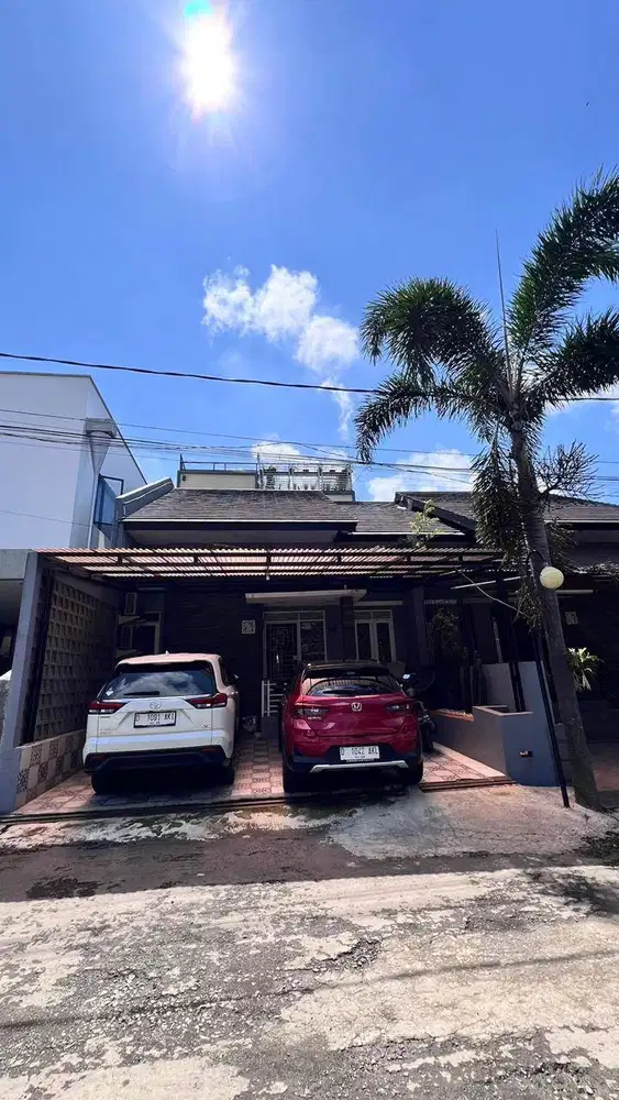 Jual rumah nyaman ada view di gunung batu dekat tol pasteur bandung