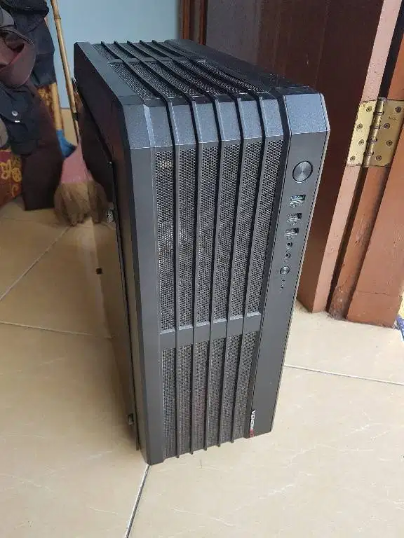 Casing Venomrx Vanguard ATX Black 3x fan