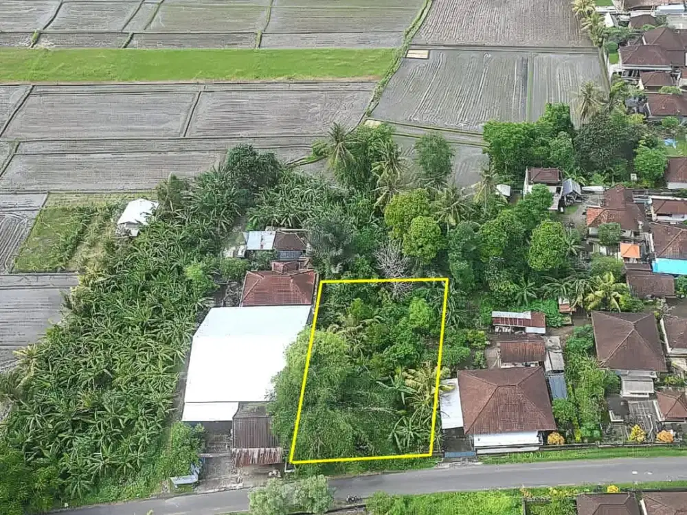 Beautiful land for lease, with a quiet but authentic rural atmosphere in Kaba Kaba