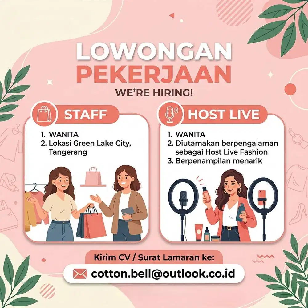 LOKER STAFF & HOST LIVE