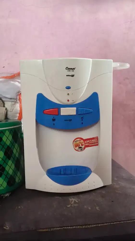 Dijual termos nasi lion star baru, dispenser Cosmos extra hot bekas