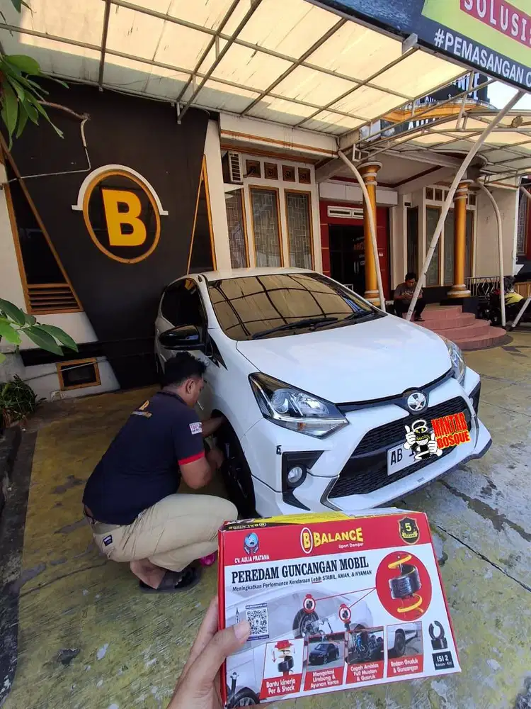 JEDUG / GRUDUK di Mobil Langsung TERATASI dg pasang BALANCE Damper