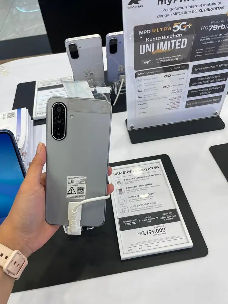 SAMSUNG GALAXY A17 5G CICILAN TANPA APLIKASI DP MULAI 0%