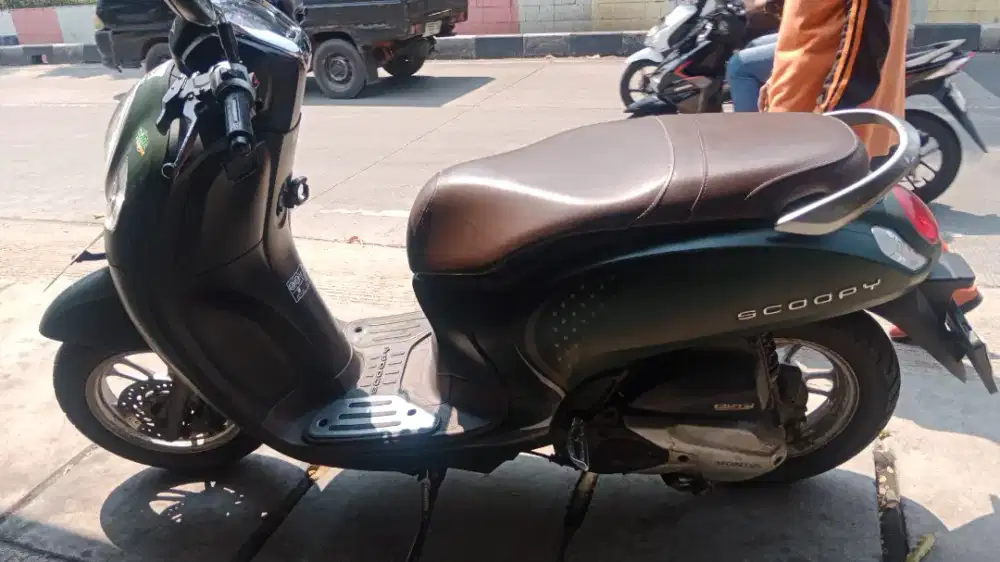 BU Scoopy 2024 mesin mulus