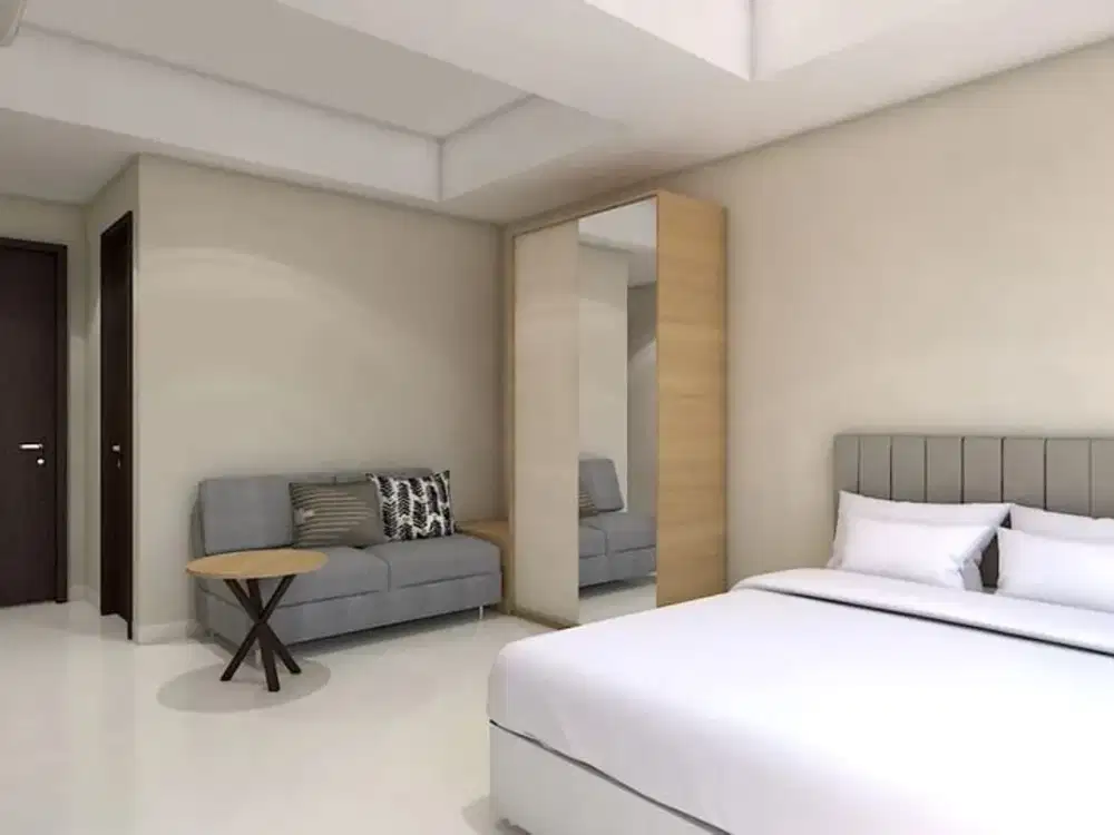 DIJUAL APARTEMEN PURI MANSION KEMAYORAN TOWER CRYSTAL LT 17 SEMI FURNISH