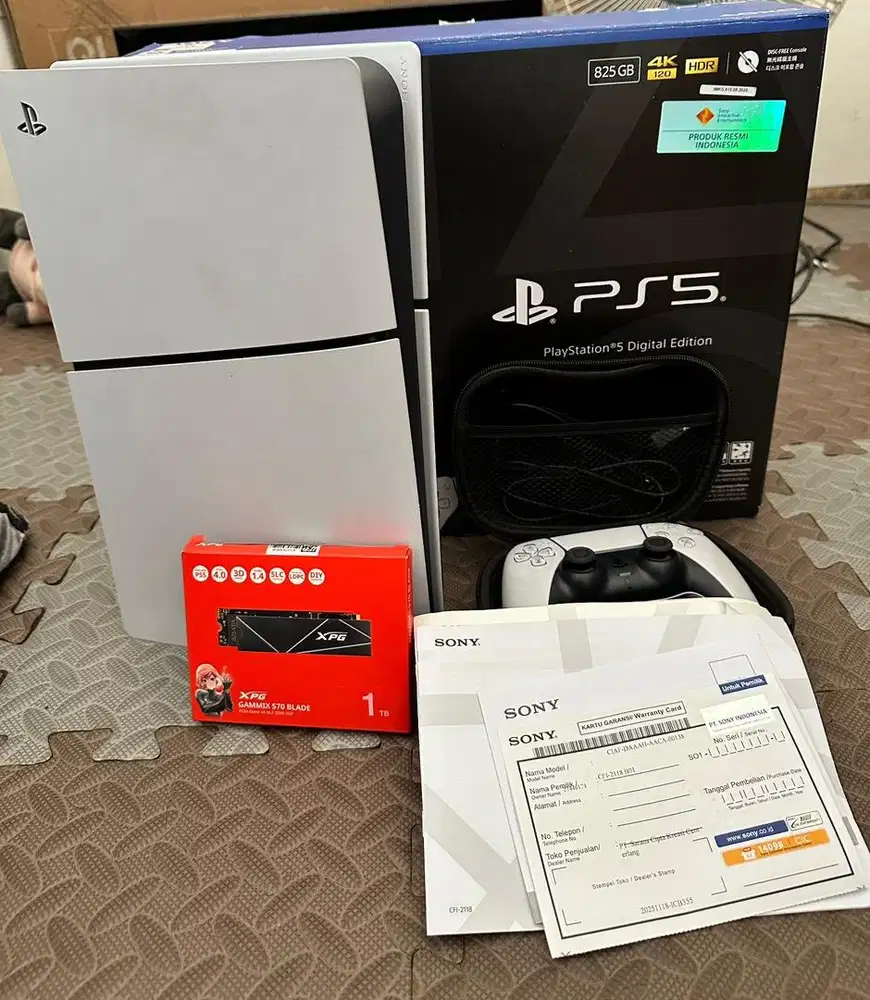 Di jual ps5 second rasa baru