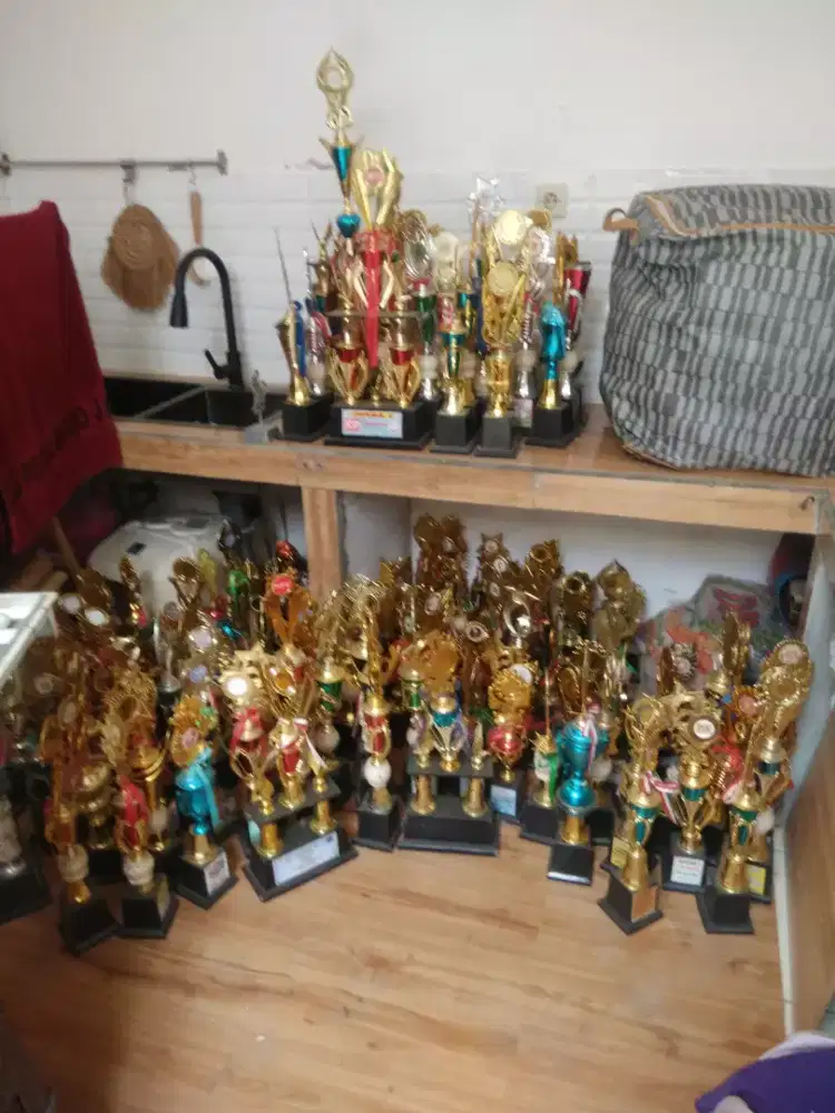 Piala borong semua mungkin ada 100