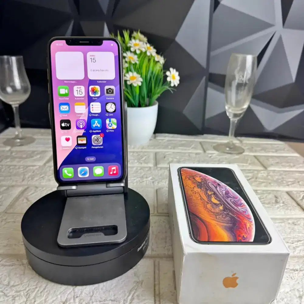iPhone XS 256GB Garansi Ex Inter Regist Sinyal All Operator Permanen