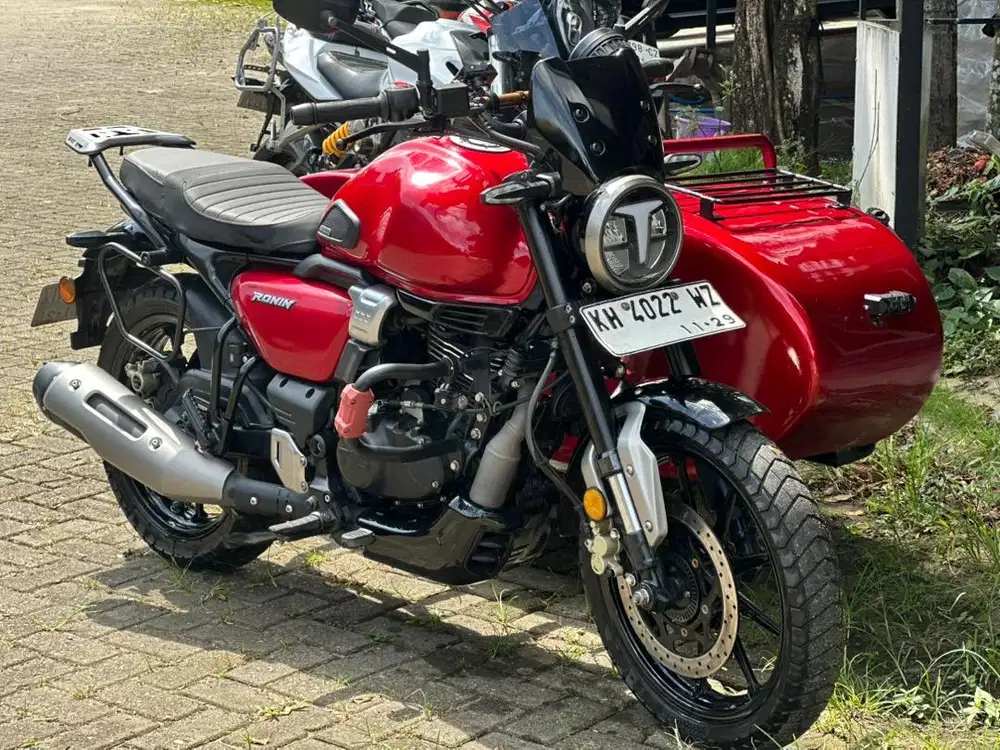 TVS Ronin 225 modif sidecar roda tiga