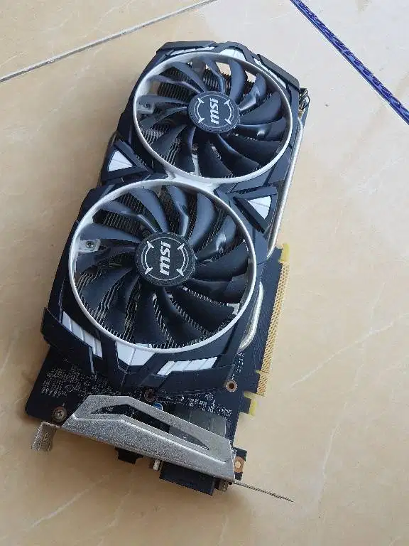 VGA Nvidia GTX 1060 3gb 192bit GDDR5 DX12 MSI Armor OC Dual Fan