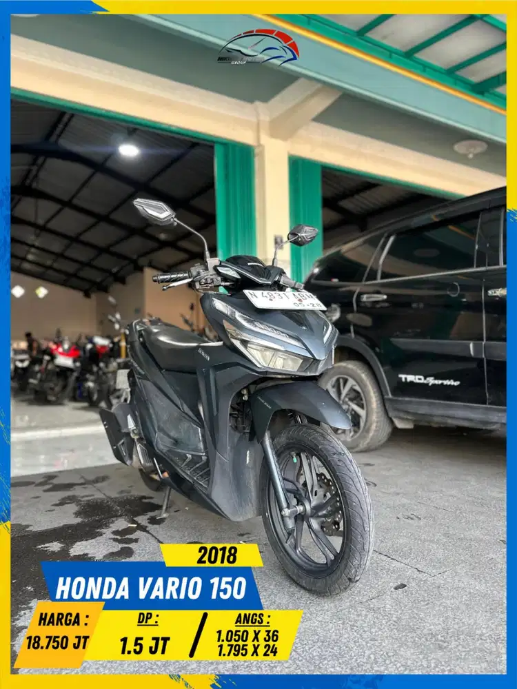 HONDA VARIO 150 2018 MURAH MERIAH BOSKU HIKMAH MOTOR KEPUH MALANG
