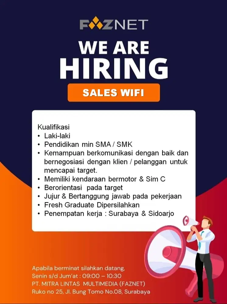 SALES WIFI (DIRECT SALES)