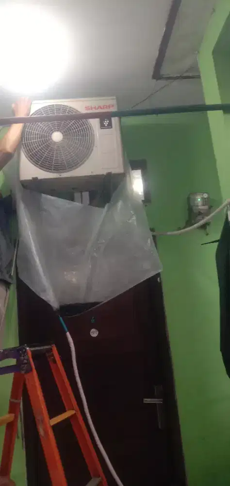 Jasa servis cuci ac ,cek ac ,perawatan,bongkar pasang  ac baru  second