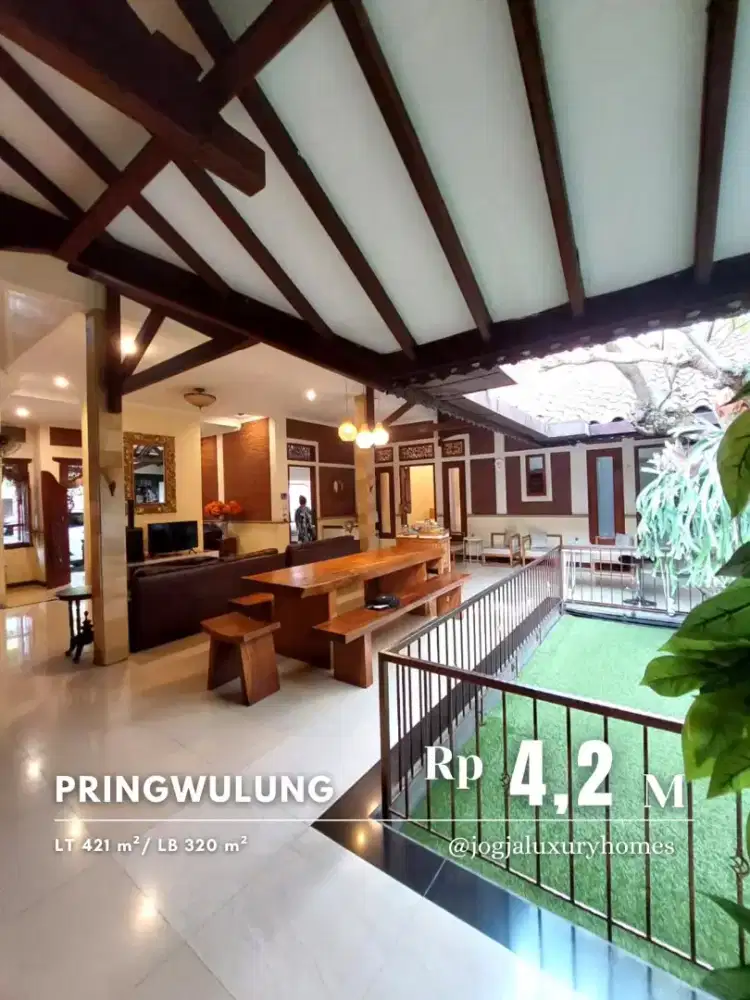 Dijual Rumah Etnik Mewah dekat Jalan Gejayan