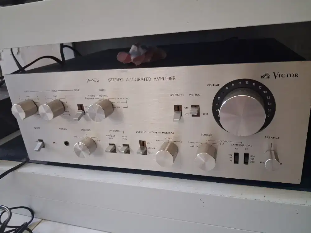 jual ampli victor ja s75 full ori mulus