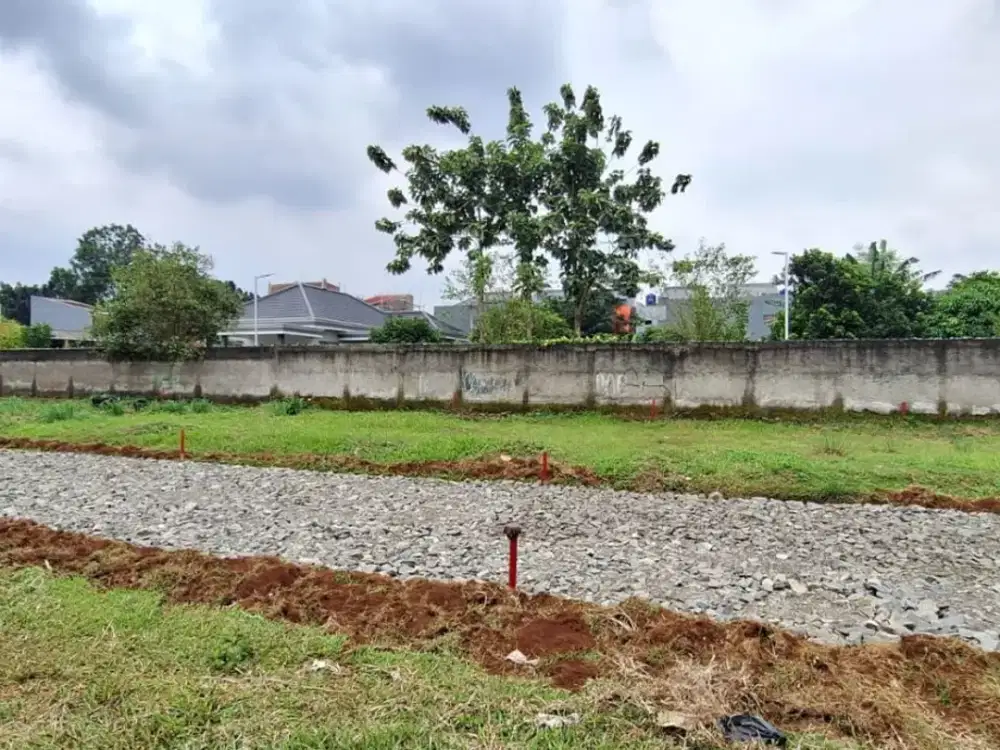 Dekat Living Plaza Pamulang, Dijual Tanah Datar Pas Untuk Hunian