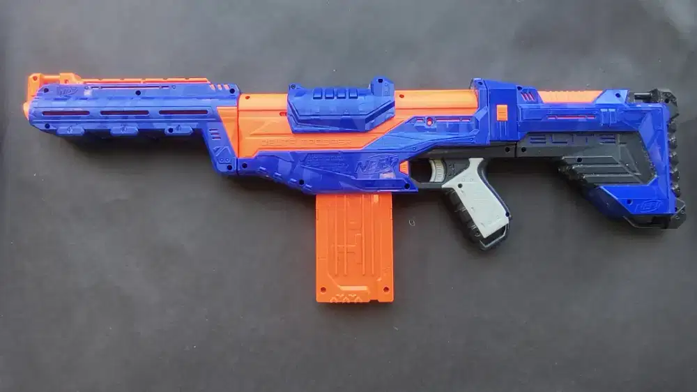 Mainan Nerf delta trooper,  full set