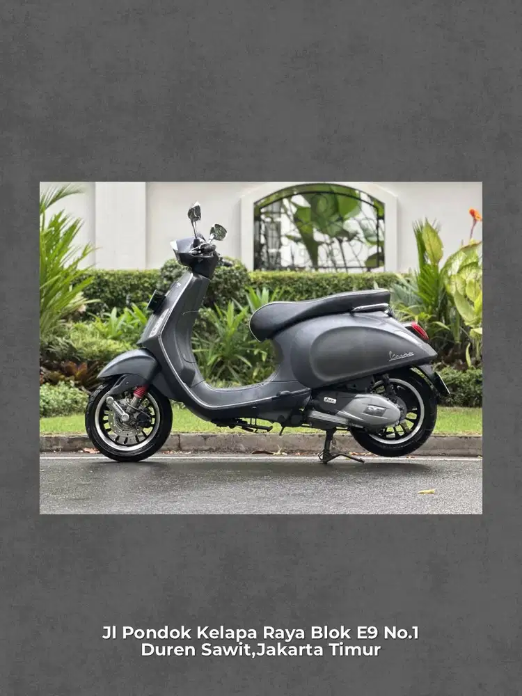 PIAGGIO VESPA SPRINT 150 IGET ABS LED TH 2020 GREY TITANIO Perfect Con