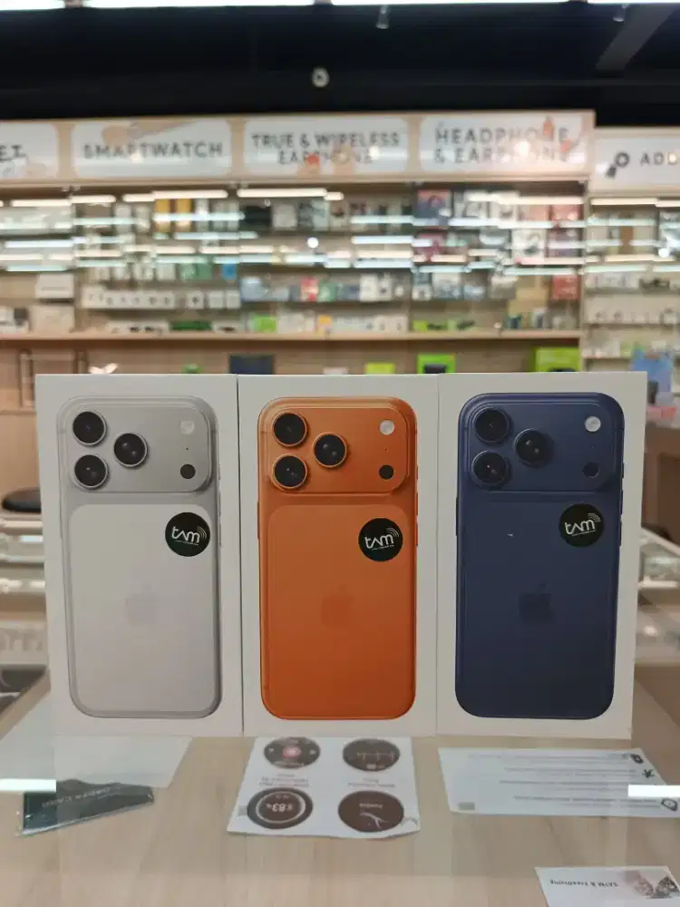 IPHONE 17 PROMAX 2TB READY ORANGE SILVER READY