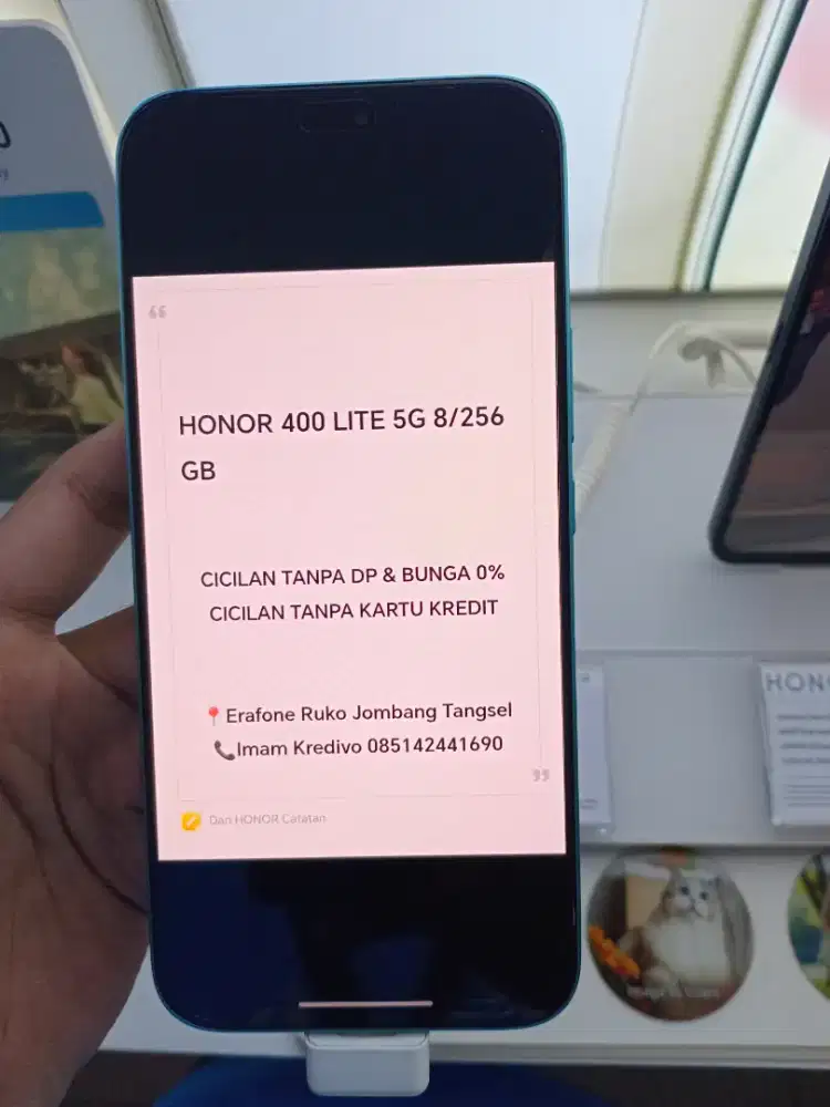 HONOR 400 LITE 5G 8/256GB Cicilan Tanpa DP