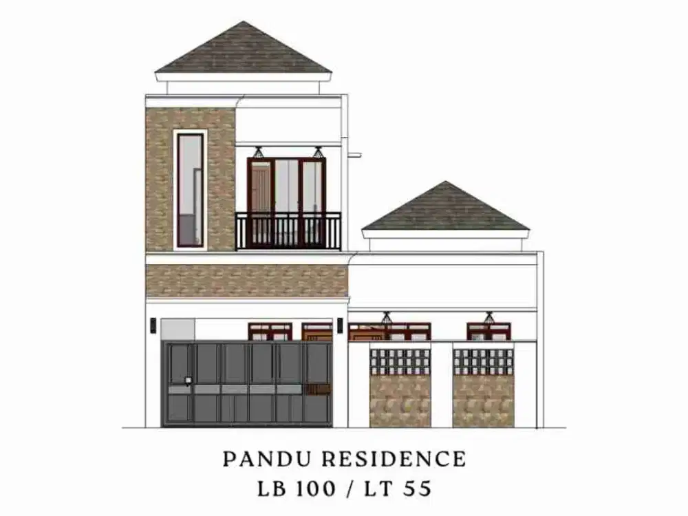 Rumah iconic di Munjul