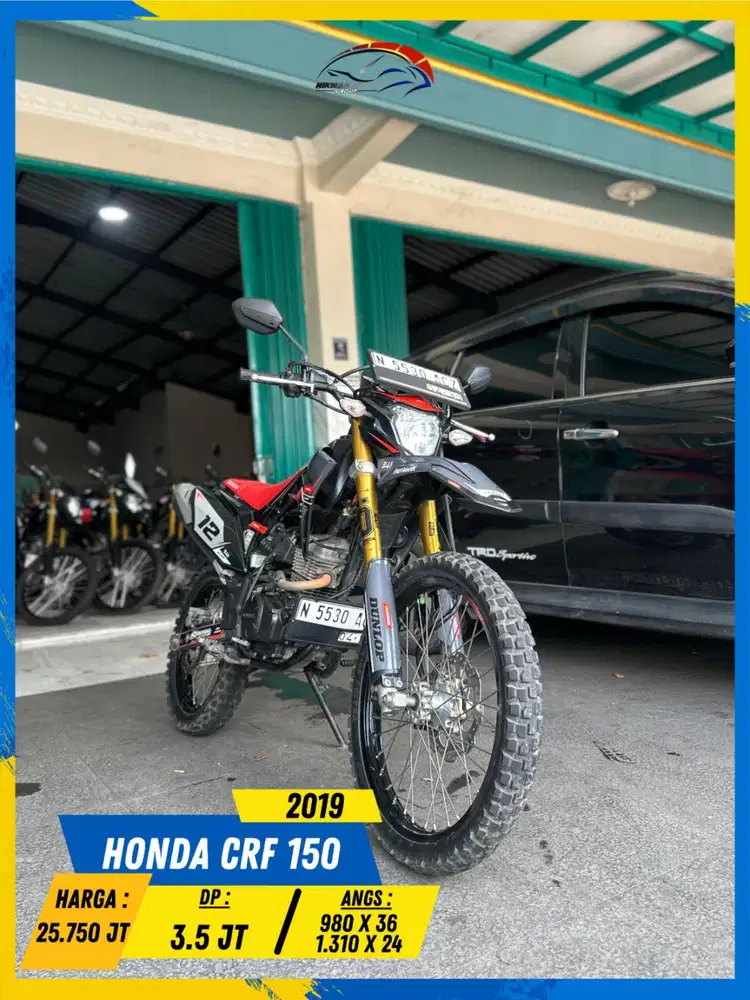 HONDA CRF 150 2019 MURAH BEKAS BERKUALITAS HIKMAH MOTOR KEPUH MALANG
