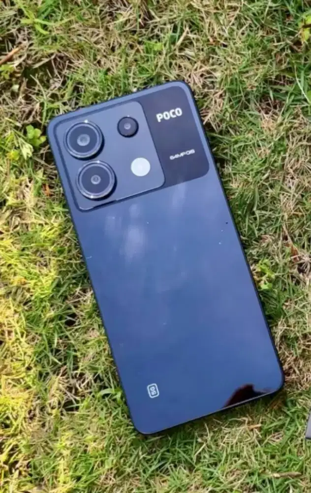 Jual hp poco X6 5G, 12+12/256, black, hp dan charger. Nego