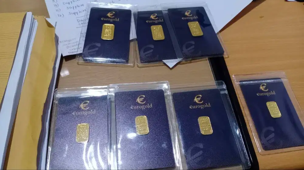 Eurogold dan Eurosilver ,emas dan perak batangan bersertifikat resmi