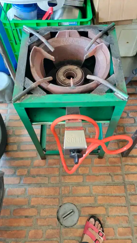 Kompor gas High Pressure Solid 1 Tungku