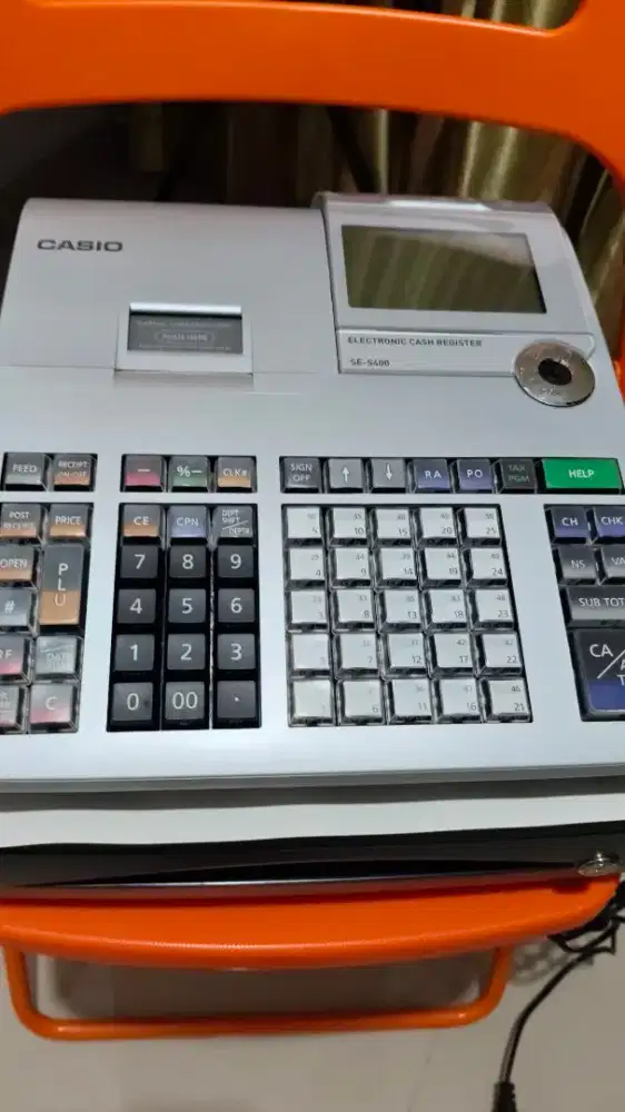 Jual Mesin Cash Register casio SE S400