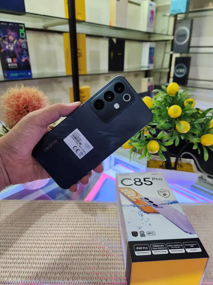 Realme C85 Pro Ram 8+8Gb/ 256Gb Pemakaian 1 Bulan Fullset Like New