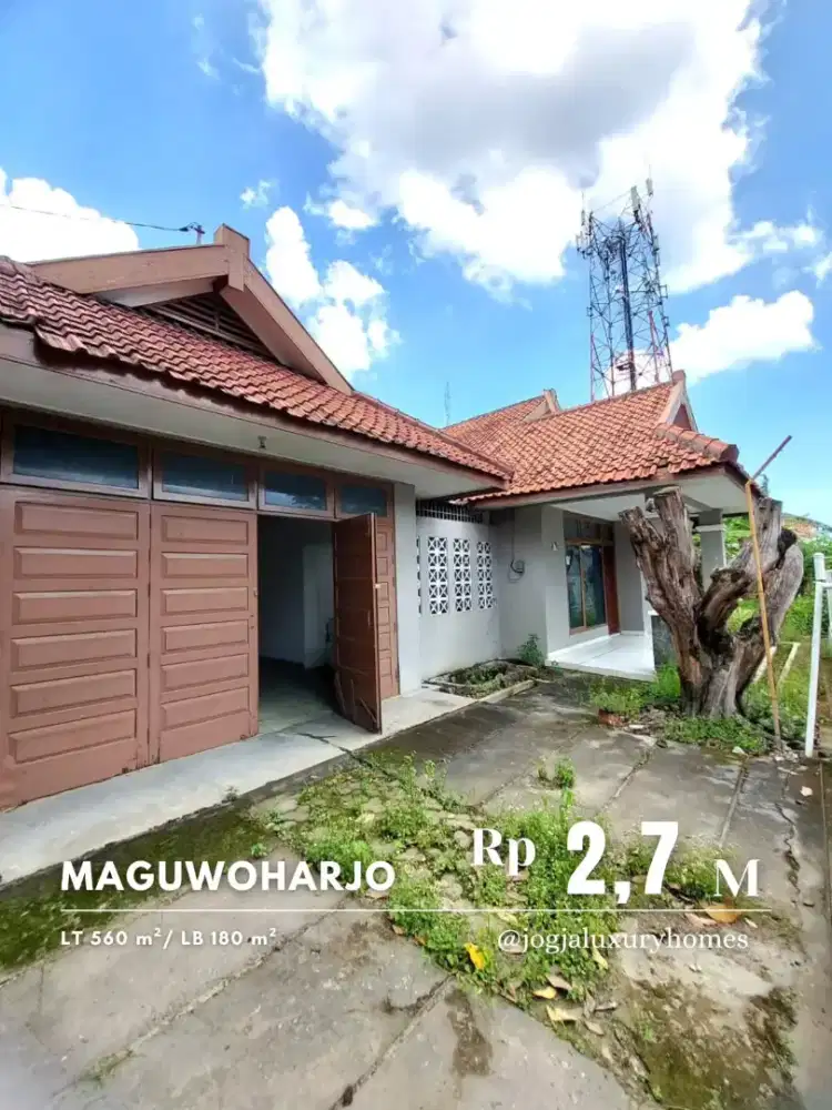 Dijual Rumah Halaman Luas Hanya 150 meter dari Ringroad Utara