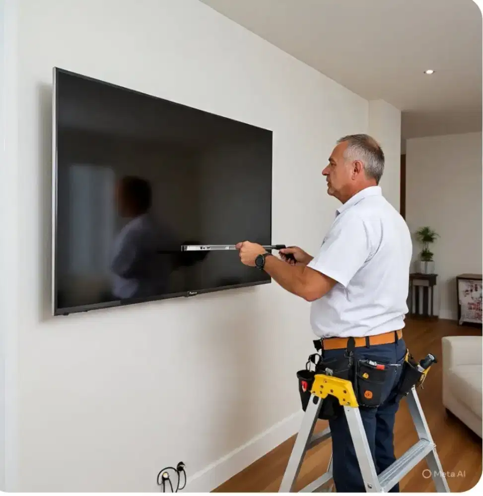 Gantungan tv bracket tv/briket tv/braket tv/breket tv