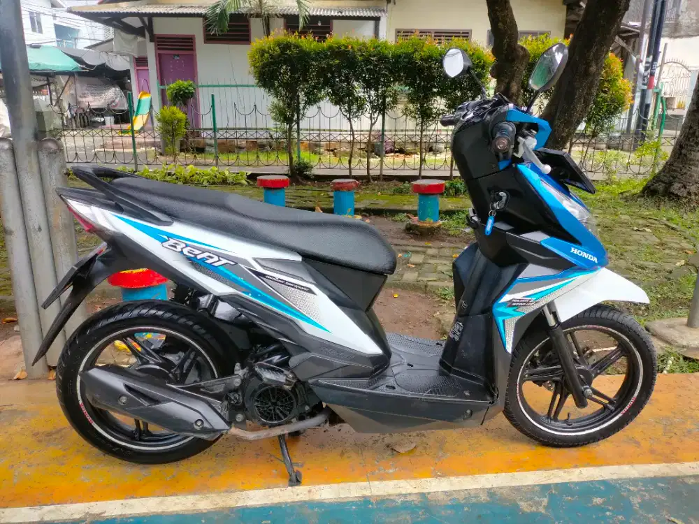 HONDA BEAT ECO FI ISS 2018 pajak panjang/B.dki