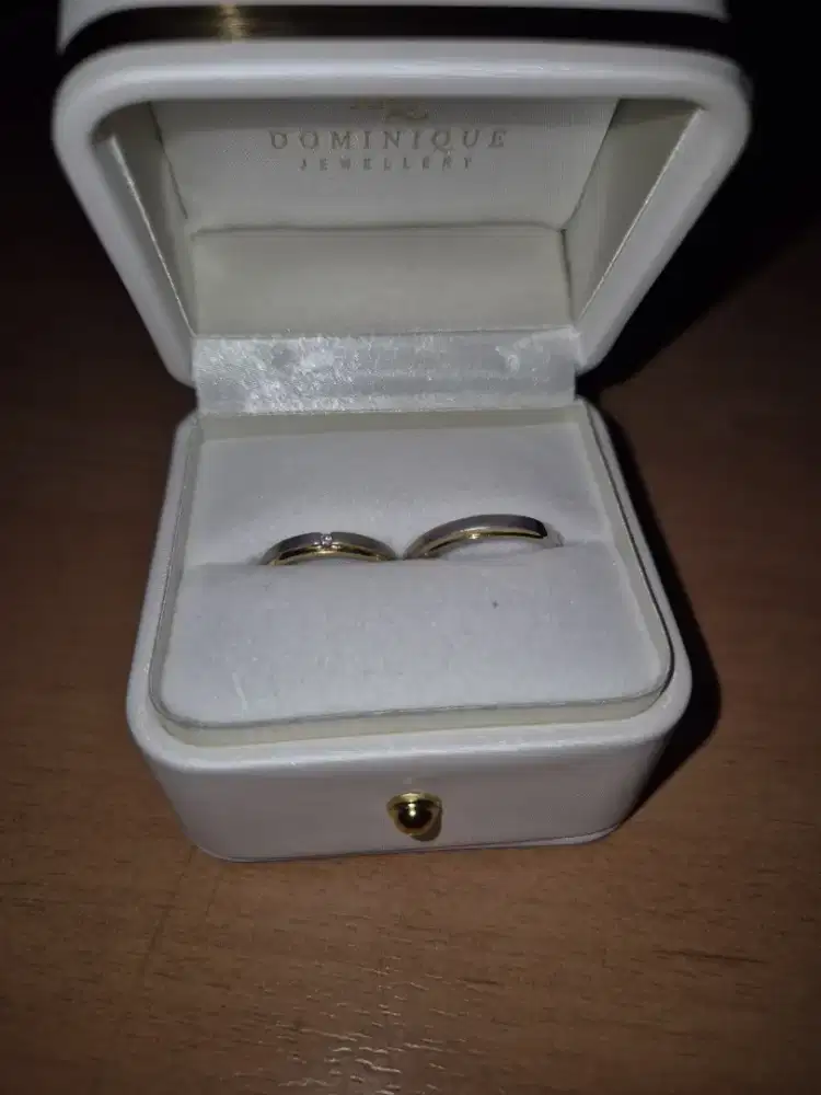 Jual Cincin Nikah Dominique Jewellry baru