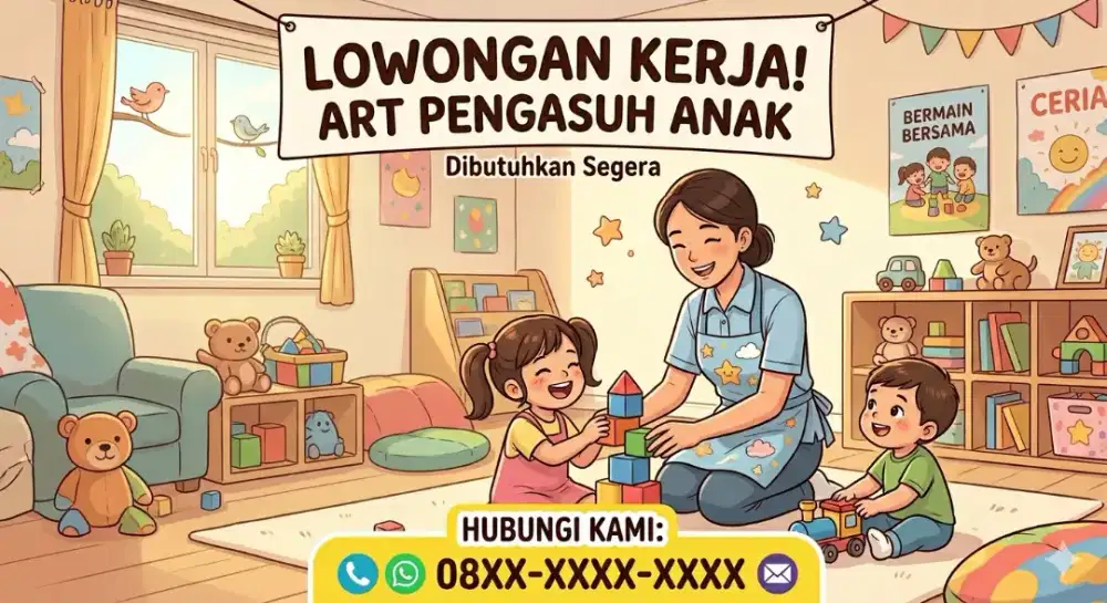 Dibutuhkan ART Momong Balita