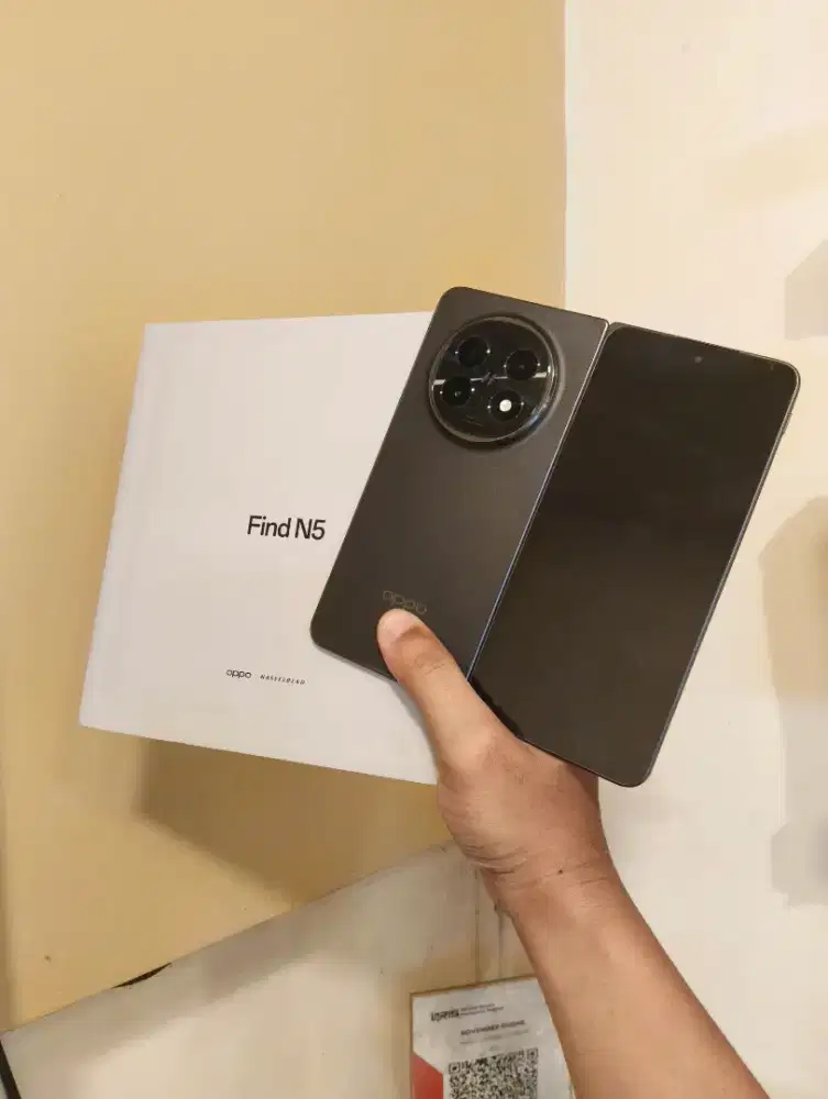 Jual Oppo Find N5 Fold Second Likenew Ram 16/512Gb Garansi Panjang