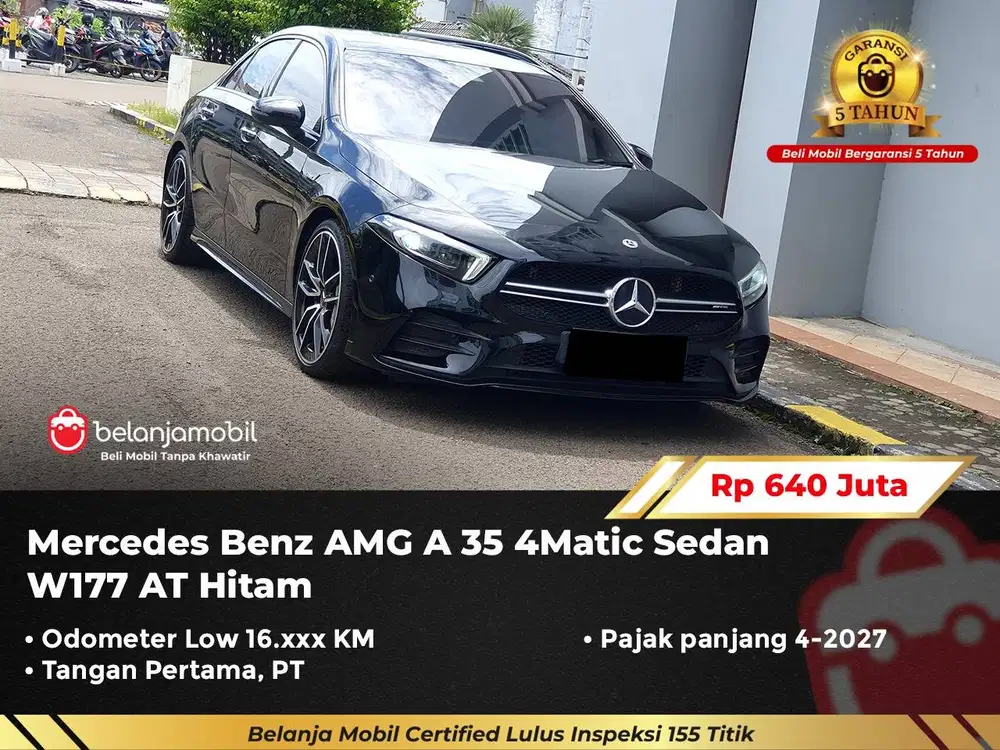 [ LOW KM 16RB ] Mercedes Benz Mercy AMG A 35 A35 4Matic W177 2022/2023