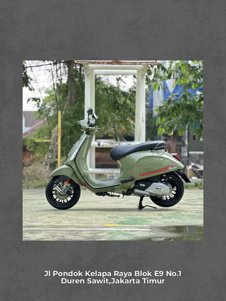 PIAGGIO VESPA SPRINT S150 IGET ABS LED TH 2023 GREEN TENANCE Perfect C