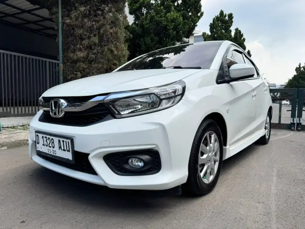 KM 52rb ANTIK Honda Brio E Automatic Upgrade RS White 2020