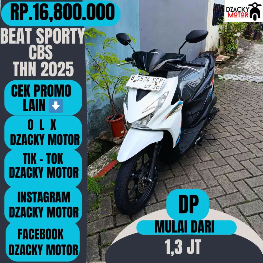 BEAT SPORTY CBS THN 2025 SECOND LIKE NEW