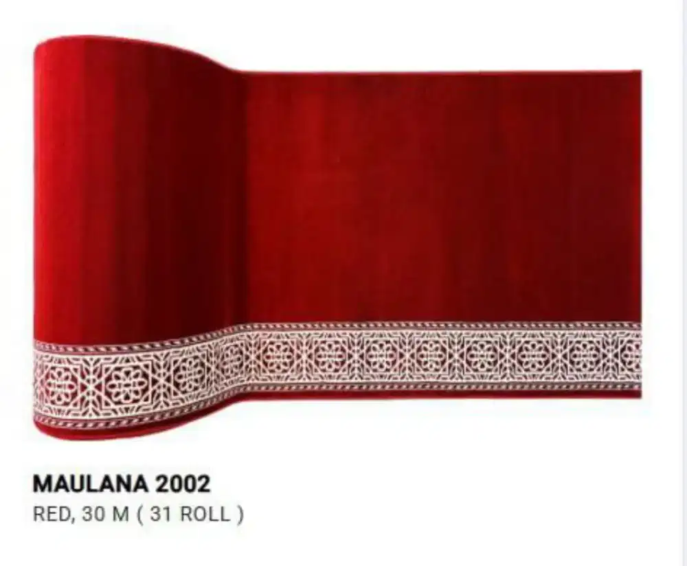 Type karpet masjid maulana