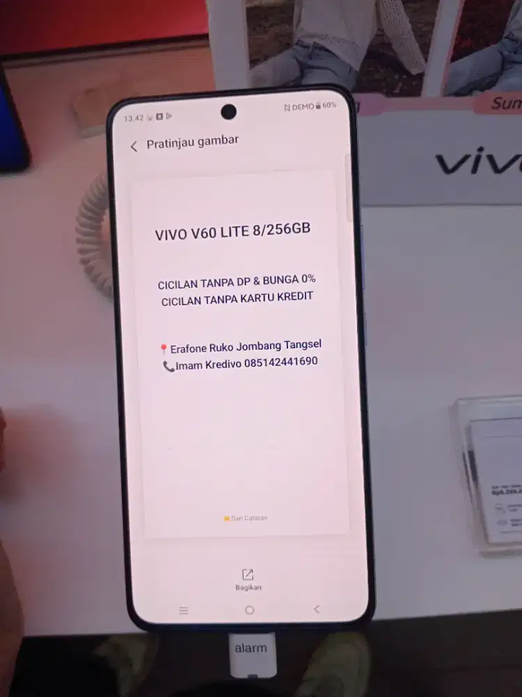 VIVO V60 LITE 8/256 GB Cicilan Tanpa DP