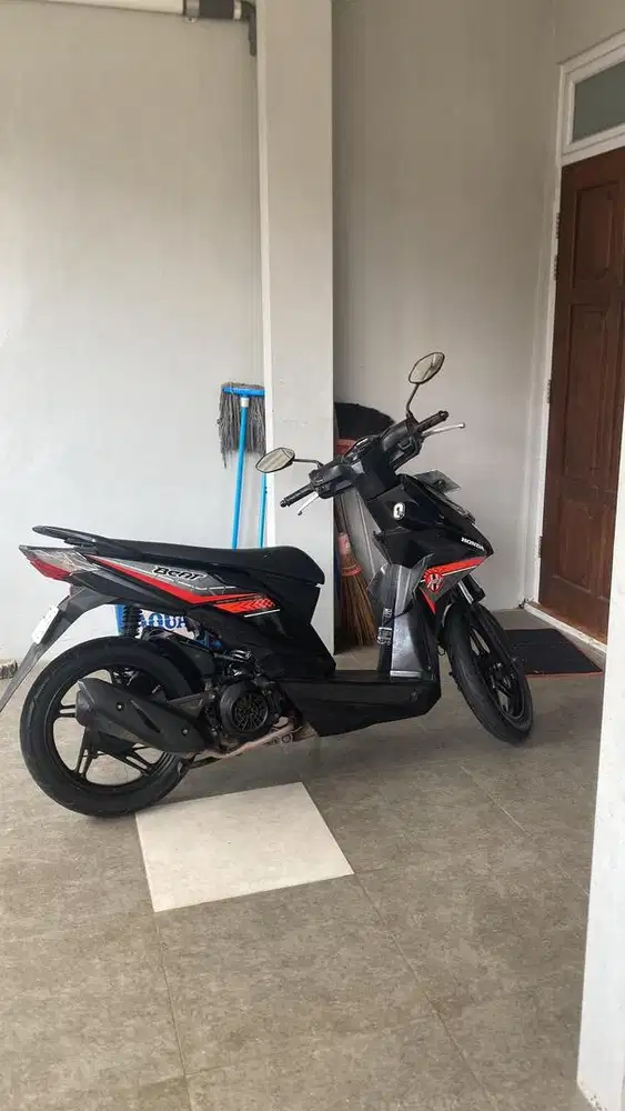 Honda Beat Hitam 2017 – Kondisi Prima & Surat Lengkap