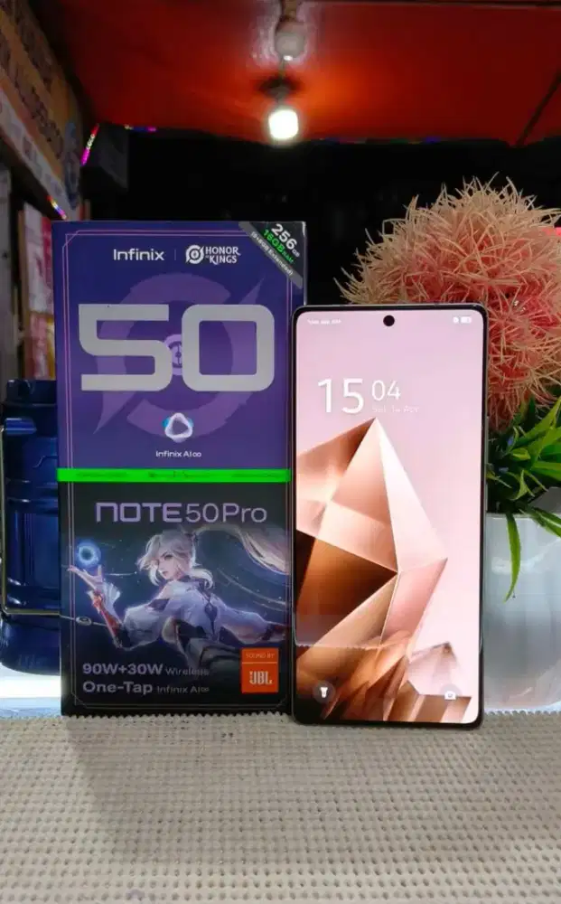 INFINIX NOTE 50 PRO RAM 8GB MEMORI 256GB LENGKAP