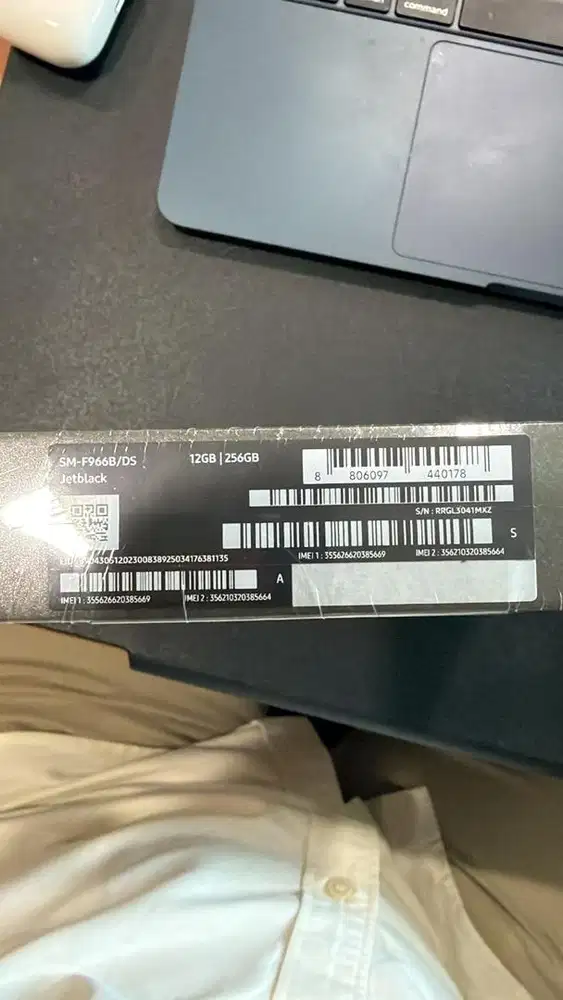 Samsung Fold 7 256 GB Black